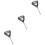 3Pièces Filet De En Alliage Aluminium Quick-Dry Compact 5