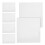18Pcs Home Office Acrylic Memo Board White Desktop Writable Note Board 3