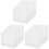 18Pcs Home Office Acrylic Memo Board White Desktop Writable Note Board 4