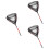 3Pièces Filet De En Alliage Aluminium Quick-Dry Compact 6
