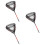 3Pièces Filet De En Alliage Aluminium Quick-Dry Compact 7