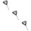 3Pièces Filet De En Alliage Aluminium Quick-Dry Compact 8