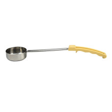 Cuchara de Salsa para Untar de Pizza Manejar de Goma Cuchara de Cocina de Fondo Plano Cuchara de Cocina de Acero Inoxidable Cuchara de Sopa para