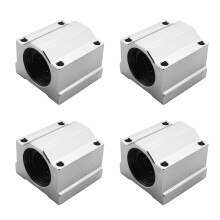 4 Stueck SC20UU 20 mm Aluminium Linear Motion Kugelfuehrung Buchse fuer CNC