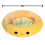 Squishmallows Haustierbett Maui Die Ananas, 75 cm 3