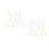 20Pcs Clear Dinner Gold Rimmed Party 4