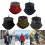 Fleece Neck Warmer Windproof Face Mask 1pc 2