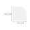 9Pcs White Corner Floating Shelves Wall Display for Bedroom Decor 2