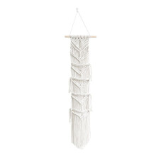 Cap Hanger-Boho Macrame Cap Holder Wall Hat Organizer for Baseball Cap Holder Over Door,Hat Rack for Wall,Cap RackA