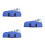 3Pièces Instrument Mélodica 32 Clés Bleu Avec Étui De Rangement 10