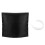 Backflow Preventer Cover Insulated for Pipes with Aluminum Foil, Backflow Insulation Cover with Cable Ties Black 1