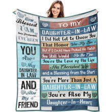 Coperta regalo per la festa della mamma, ideale per la nuora (50*60 pollici)