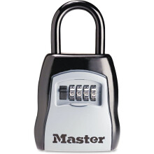 Master Lock Box - Caixa com fechadura de combinação reconfigurável, em vinil e aço, modelo 5400D
