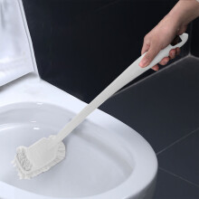 Escova de vaso sanitário com conjunto de escova para banheiro, escova de limpeza para vaso sanitário para uma limpeza completa.