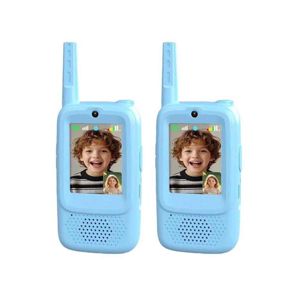 2Pcs Mini Video Walkie Talkies For Kids Facetime Video Walkie Talkie 9551475458441