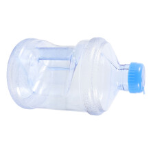 Garrafa de água de plástico de 3 litros com alça, ideal para atividades ao ar livre, camping, academia, esportes e escritório.