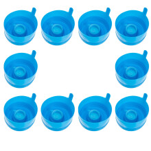 Lot de 10 bouchons réutilisables pour bonbonnes d'eau, couvercles pour seaux d'eau de grande capacité (gallons).