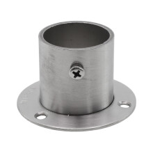 Polished Thicken Stainless Steel Flange Connection Spare Part Wall Anchor Wall Flange Replacement Household Hardware Accessories