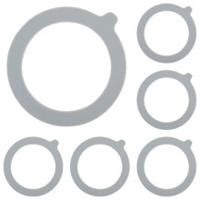 Siliconen afdichtingen van voedselveilig siliconen voor Mason Jars met een normale opening – Luchtdichte vervangingsafdichtingen, compatibel met