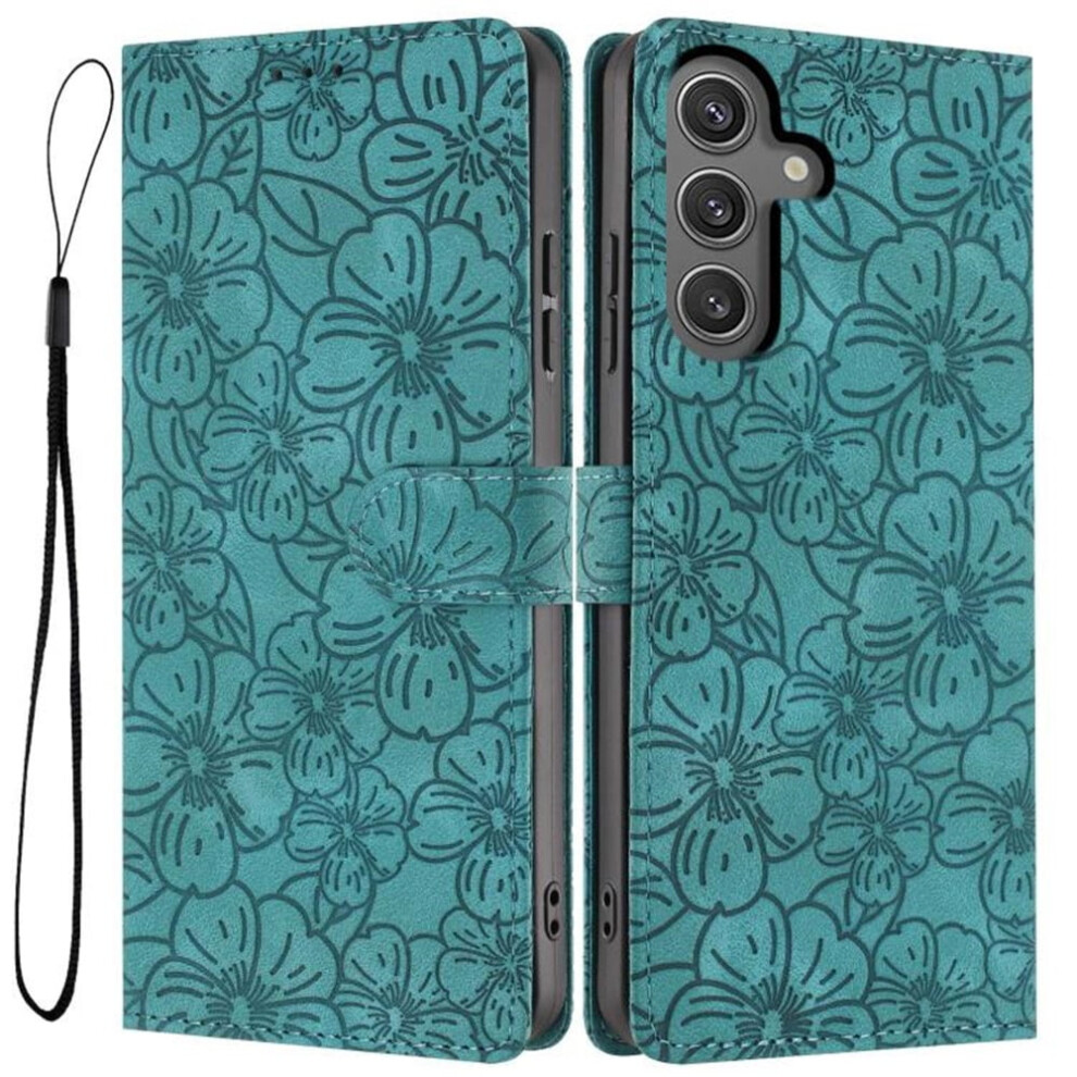 Cherry Blossom Leather Flip Wallet Case For Samsung Galaxy 937196977734