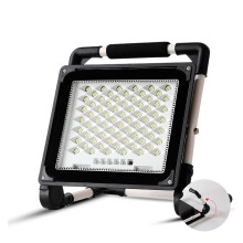 100/200/300/400W LED-schijnwerper voor buiten, draagbaar, met reflector, oplaadbare projector, bouwlamp, brengt natuurlijke kleuren naar voren.