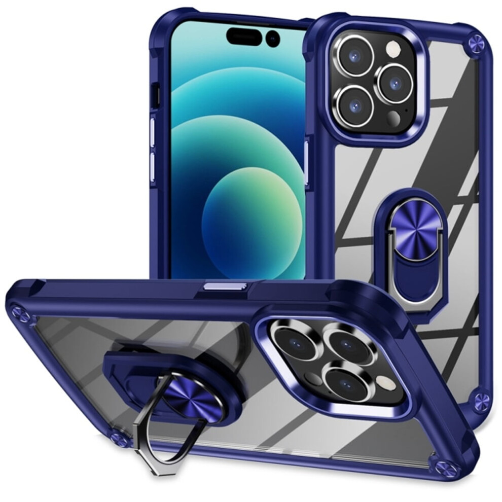 Iphone 15 (6.1") Heavy Duty Shockproof Case With Ring 937196978342