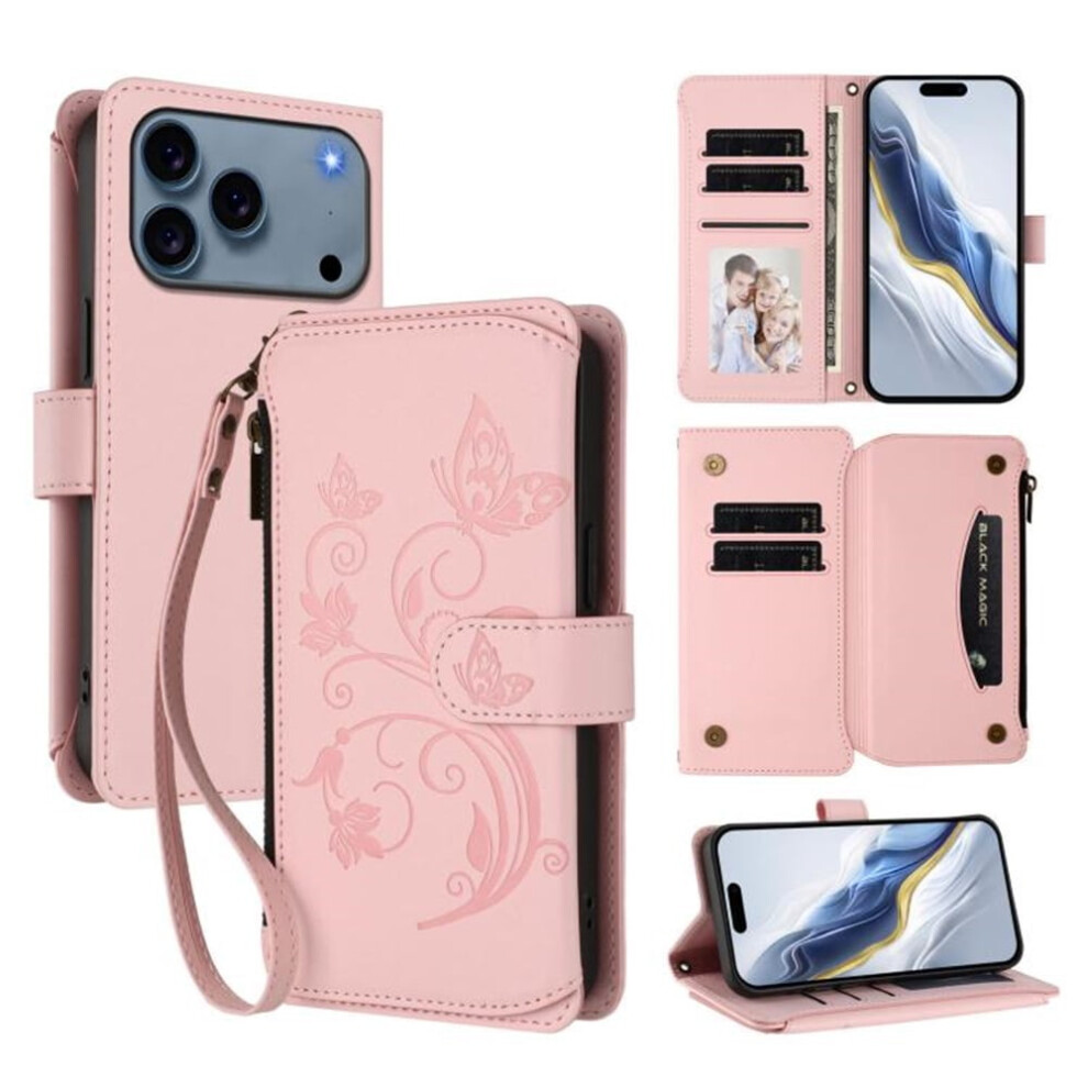 Magnetic Clasp Flip Stand Case For Iphone 17 Pro Max Â 939152670246