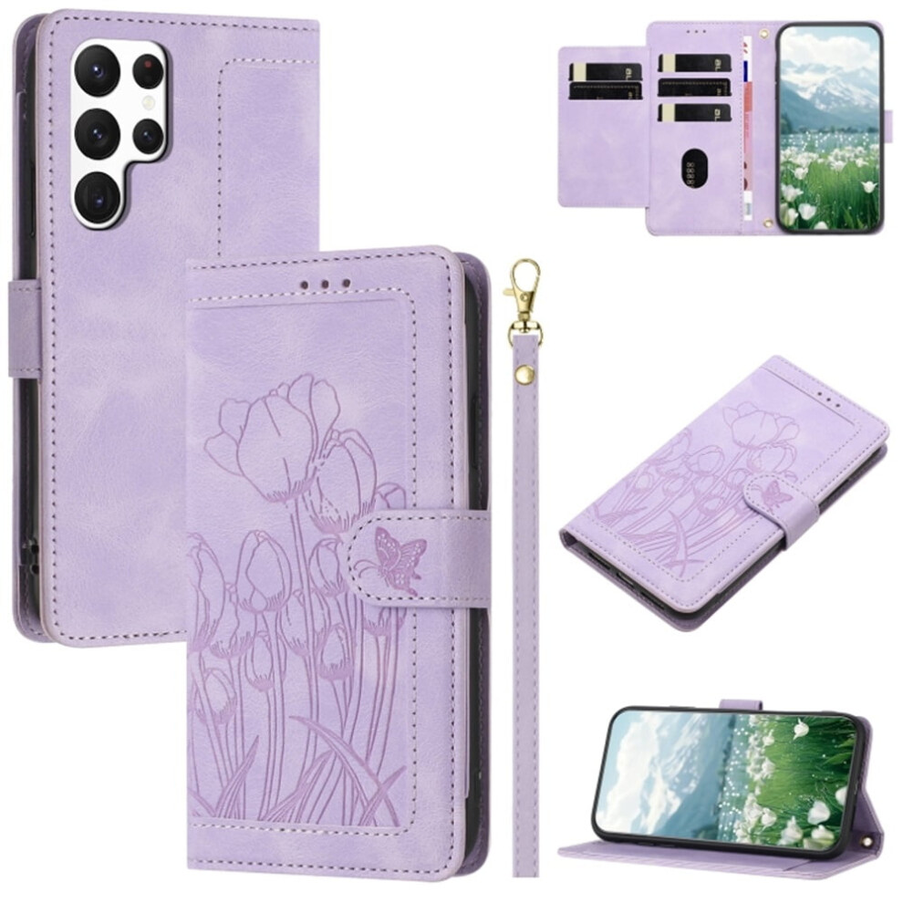 Leather Flip Wallet Case For Samsung Galaxy S24 Ultra 5G 939152682881