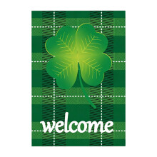 Irish St. Patrick's Day garden flag 12.5 x 18.5 inch