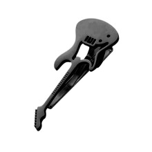 Piano Key Tie Clip for Men Music Note Guitar Necktie Clasp Metal Tie Bar Clips
