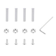 4Pcs PC Computer Case Cooling Fan Screws Tapping Screw Fan Mount Screws Long Short Replacement Part