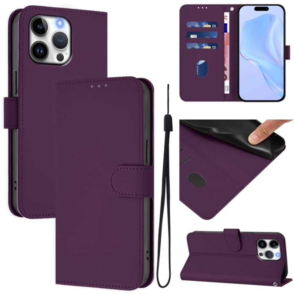 Pu Leather Wallet Case For Iphone 15 Pro Max With Magnetic 939152684632