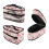 Steamer Storage Bag Cherry Daisy Pattern Portable Zipper 1