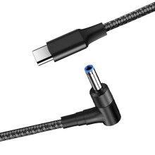 Laptop Charging Cable, USB C to DC4.5x3.0mm Adapter, Type C Male to 4.5x3.0mm 100W Fast Charging Line