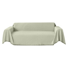 Sofa Cover Bed Sheet And Blanket Set Reversible Sofa Cover Furniture Decorative Cover/Sofa Slipcover Sofa Protector Suitable for Cats and Dogs(Green)