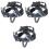 3Pcs Hard Hat Insert Replacement Secure Buckle Suspension for Hardhats 4