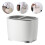 4Pcs Silver Multifunctional Toothbrush Storage Box Bathroom Organizer 10