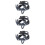 3Pcs Hard Hat Insert Replacement Secure Buckle Suspension for Hardhats 9