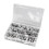 Rust Resistant Corrosion Resistant Stainless Steel Rivet Nut Threaded Insert Nutsert Flat Head Rivet Nut High Strength Work Hardened Surface for 6
