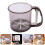 2Pcs Coffee Handheld Flour Sifter Stainless Steel Mesh for Baking 9