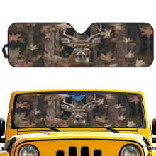 Windshield Sun Shade for Jeep Wrangler JL 2024–2025 Deer