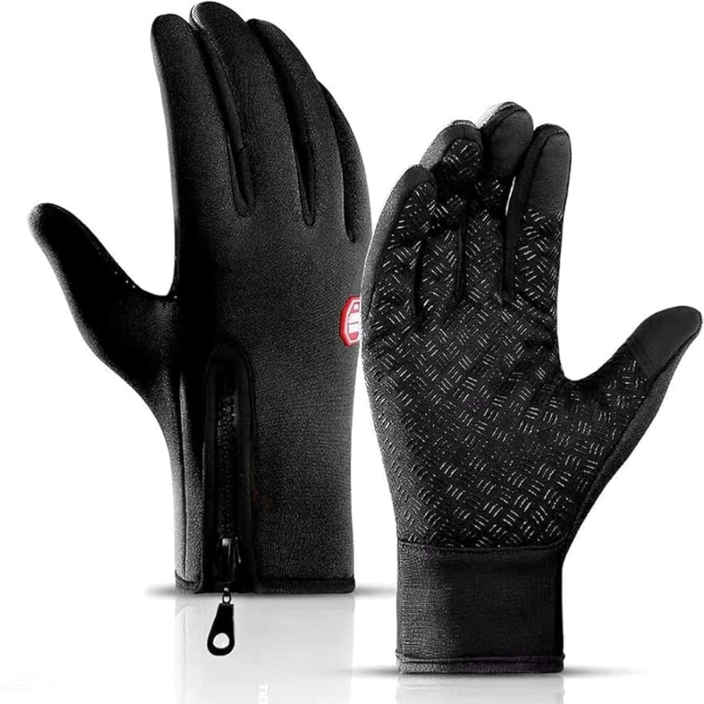 Heated Touchscreen Gloves Windproof Waterproof 1 Pair 9066521660599