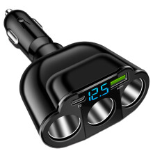 66W PD Fast Charging 5-in-1 Car Adapter with USB C Port and Multiple Smart Device Connectors for Universal Vehicle Use