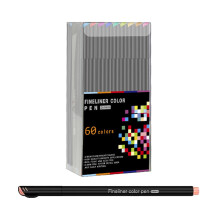 6.18x2.95x3.03in Precision Needle Tip Art Pen - Black Quick-Drying Ink Technical Drawing Tool for Comic Sketching Illustration(M)