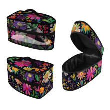 Flowers Portable Steamer Travel Organizer Easy to Clean Irons Accessories Valentine's Day, Bag Only
