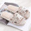 Pantofole unisex da interno in cotone e lino con punta aperta 1