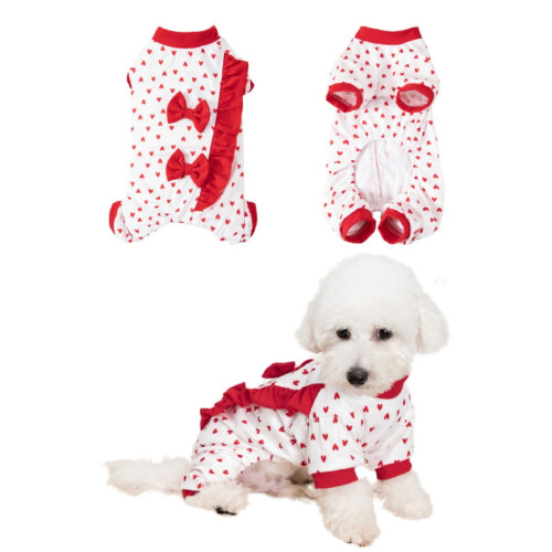 Autumn Puppy Coat Soft Light Printed for Small Medium Dogs