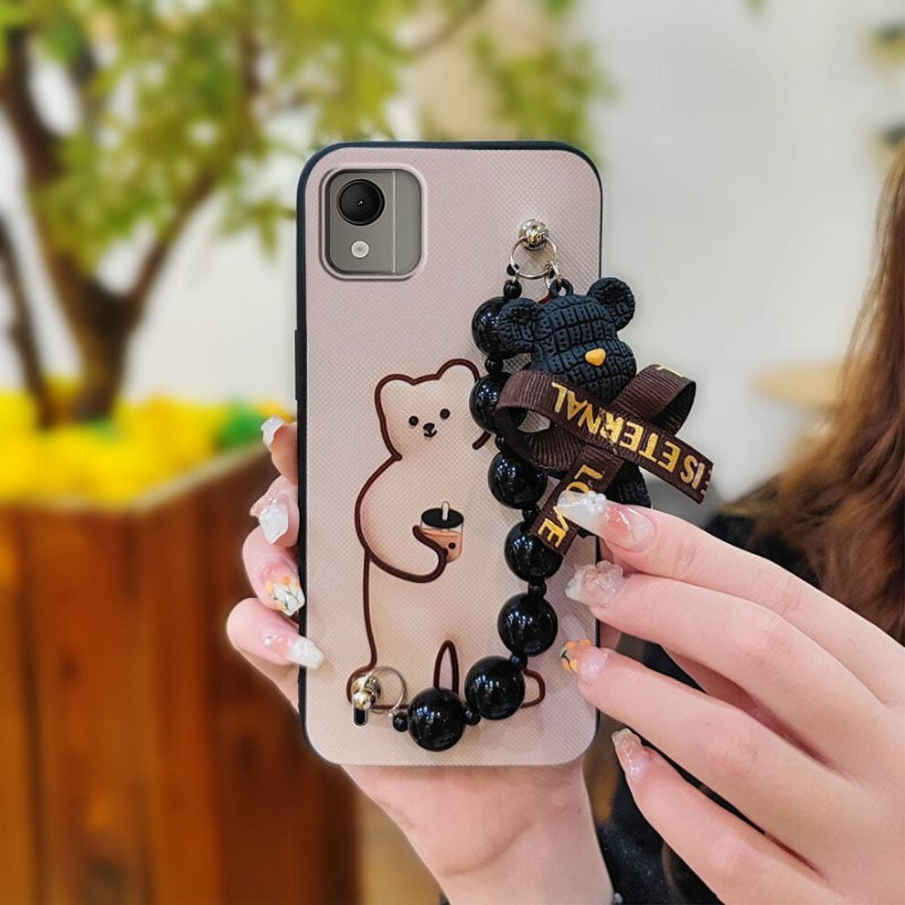 Nokia C110 4G Phone Case Cartoon Bear Silicone Cover 974856039937