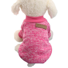 Dog Warm Woolen Sweater, Soft Fleece Puppy Pullover Clothes For Small Pets Dog Cat