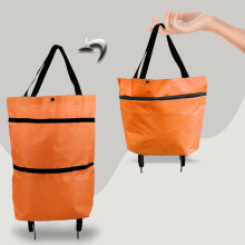 Tool bag Shopping Trolley Bag Portable Multifunction Folable Tote Bag Shopping Cart Reusable Grocery Bags With Wheels Rolling Grocery Cart